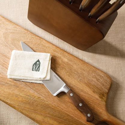 Bloomhouse - Two Time Oprah's Favorite Things Winner - 5" Utility Boning Kitchen Knife German Stainless Steel Blade w/Forged Italian Olive Wood Handle Full Tang for Meat Poultry & Precision Cutting