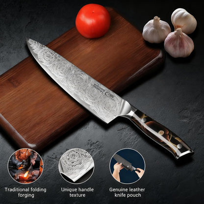 Kitchen Utility Knife,6 Inch Class Damascus Chef Knife,Japanese Petty Paring Knife