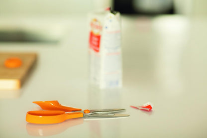 Fiskars Kitchen Scissors, Total Length: 18 cm, Quality Steel/Synthetic Material, Classic, 1000819