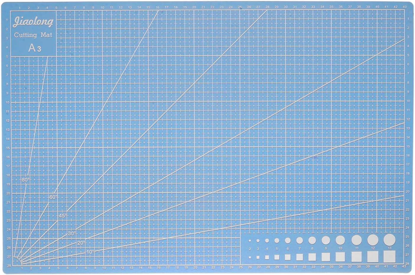 HARFINGTON A5 Self-Healing Cutting Mat 9"x6" Craft Cutting Board for DIY Art Work Sewing Cutting, Black