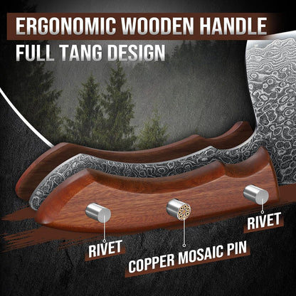 DRAGON RIOT Damascus Boning Knife 6 inch, Professional VG-10 Steel Japanese Fillet Knife, Flexible Deboning Knife,Kitchen Trimming Knife with Ergonomic Wood Handle, Premium Gift Box