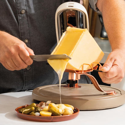 BOSKA Raclette Knife PRO- Stainless Steel - Spatula - Serrated Edge - Raclette - Serving Cutting Tool for Cheese Slicing or Bread Knife - Small Kitchen Knife Durable