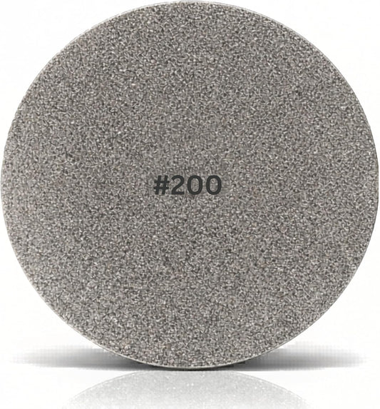 #𝟐𝟎𝟎 𝗗𝗶𝗮𝗺𝗼𝗻𝗱 𝗗𝗶𝘀𝗰 for 𝗛𝗢𝗡𝗘 𝗞𝗻𝗶𝗳𝗲 𝗦𝗵𝗮𝗿𝗽𝗲𝗻𝗲𝗿, Premium Coarse Re-Profiling Rolling Knife Sharpener Disc, Mono-Crystalline Electroplated for Dull Blades & Make a New Edge