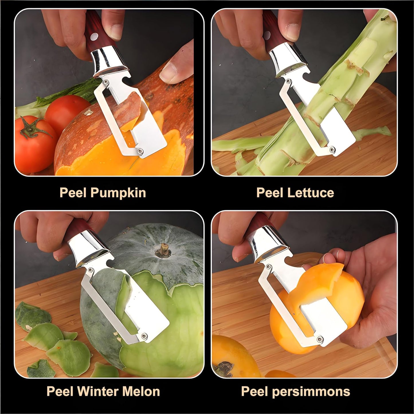Potato Peelers for Kitchen, 2 Pcs, Just Like Mom's old steel Peeler