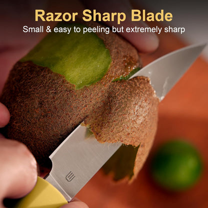 6 Inch Nakiri Knife, AR-RPM9 Steel & Replaceable Handle, Multipurpose Meat Cleaver Vegetable Chef Knife with Oak Sheath, Gift for Home Chefs