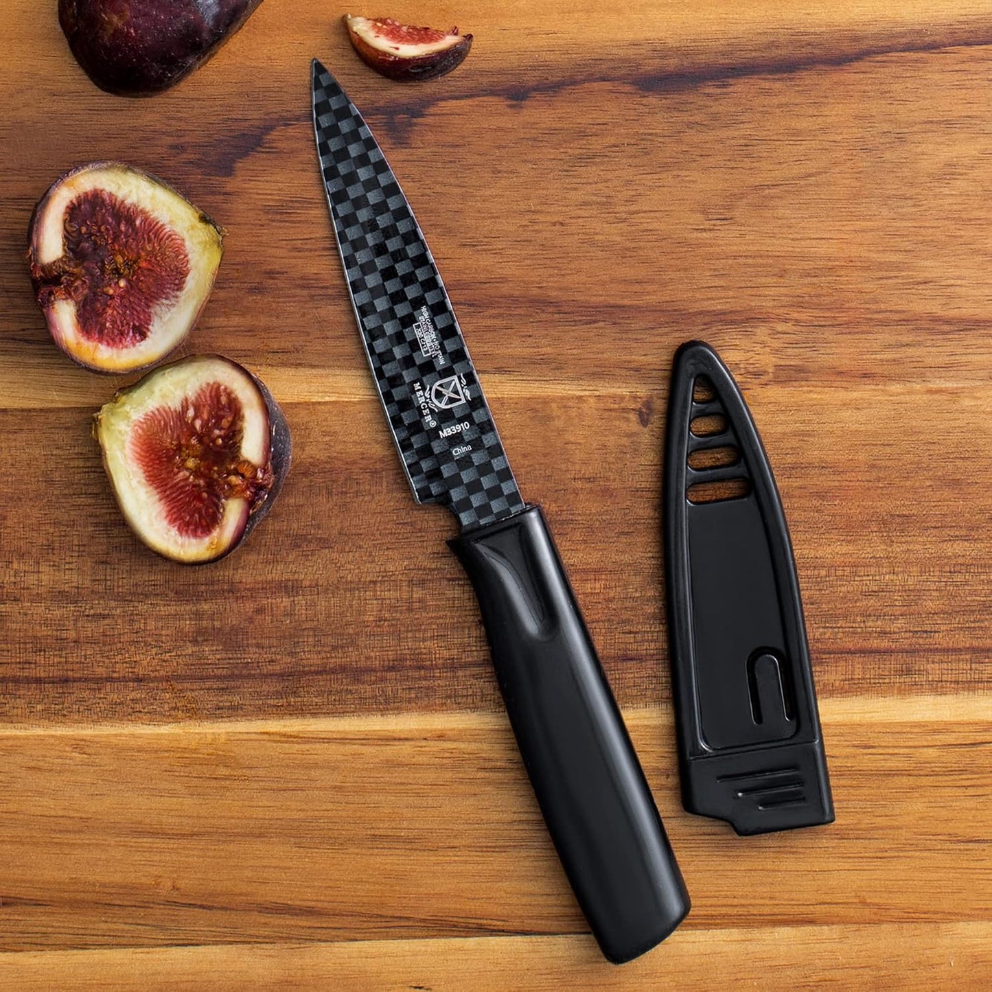 Mercer Culinary 4 Non-Stick Paring Knife, Red