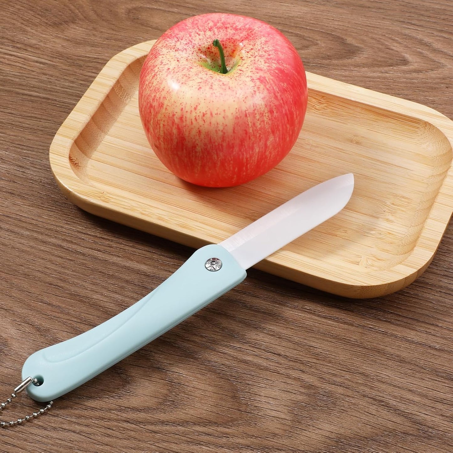 Portable Ceramic Paring Knife Paring Knives Set of 3 Fruit and Vegetable Knife Folding Knife Kitchen Knife For Daily Use Handy Fruit Knife for Picnic Travel Camping Outdoor Activities