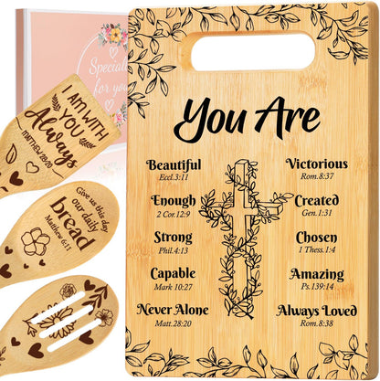 2026 Retirement Gifts for Woman,Cutting Board Set Retrement Gift for Women Nurse Teacher Coworker Leaving Going Away Farewell Gift for Retired Colleague Leader Friend, Recipe for a Great Retirement