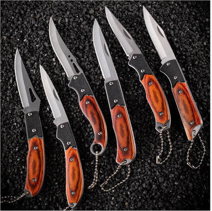 Pocket Folding Knife 6Pack Tactical Knives EDC Tools for Outdoor Camping Fishing - Best Gift Idea