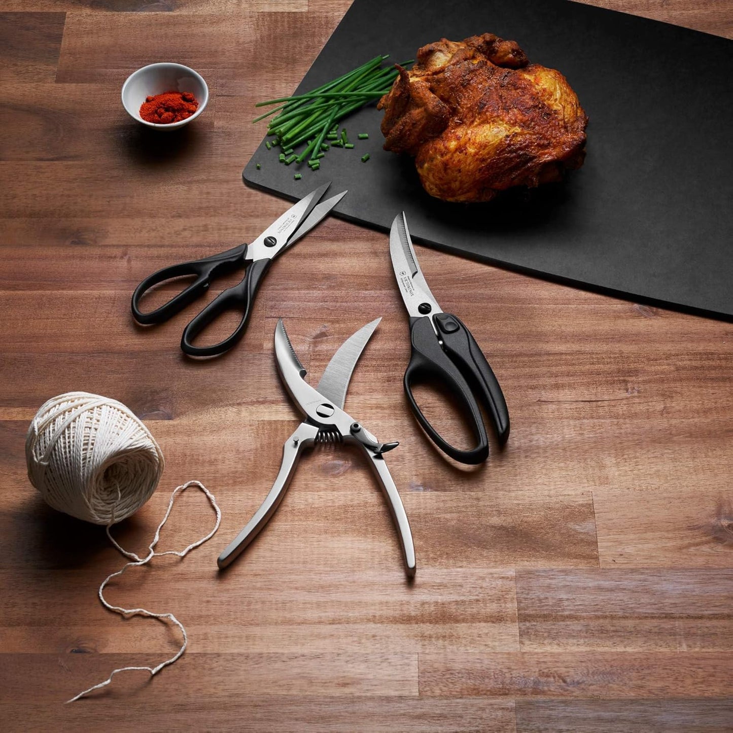 Victorinox Black Handled Kitchen Scissors