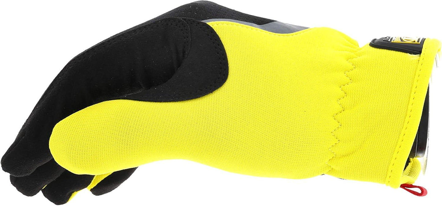 Mechanix Wear: FastFit Work Glove with Elastic Cuff for Secure Fit, Performance Gloves for Multi-purpose Use