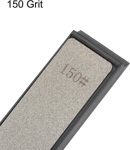 uxcell Diamond Sharpening Stones 3000 Grit Whetstone Knife Sharpener Stone with Non-Slip Base