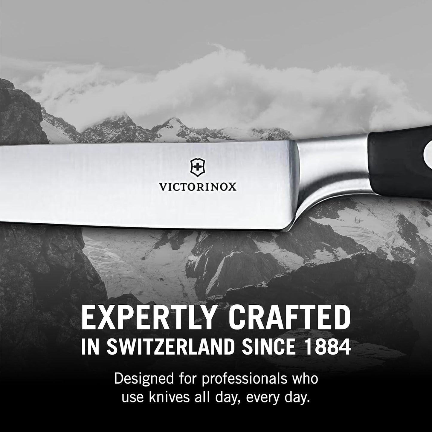 Victorinox Fully Forged Fillet Knife - Kitchen for Cutting Fish, Poultry & More - Premium Cooking Knife for Kitchen Accessories - 8"