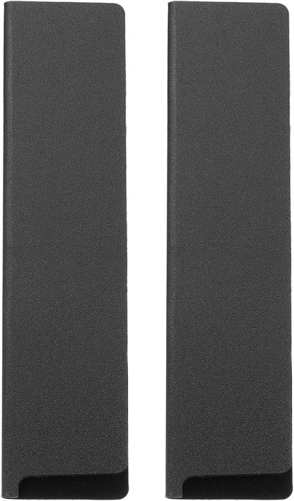 uxcell 2 Pcs Knife Tip Guards 6.5"x 2" ABS Knife Cover Sleeves Knife Case Blade Protector Universal Knife Sheath for Home Kitchen Knife, Black