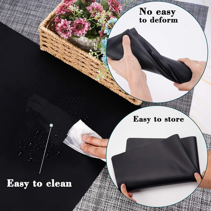 Gartful Extra Large Transparent Silicone Mat, Countertop Protector, 25.2 x 17.7 inches Silicone Sheet for Crafts Resin Jewelry Casting Mat Pad Nonstick Table Placemat