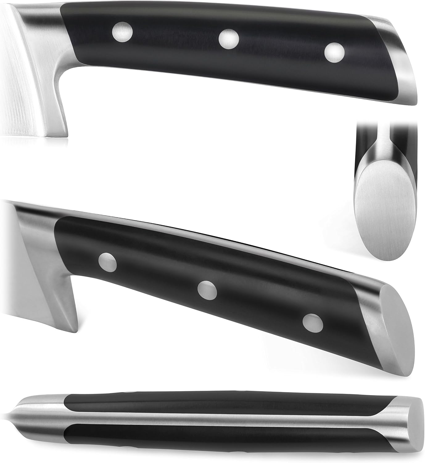 Cangshan TS Series 1022261 Swedish 14C28N Steel Forged 6-Piece Steak Knife Block Set, Walnut