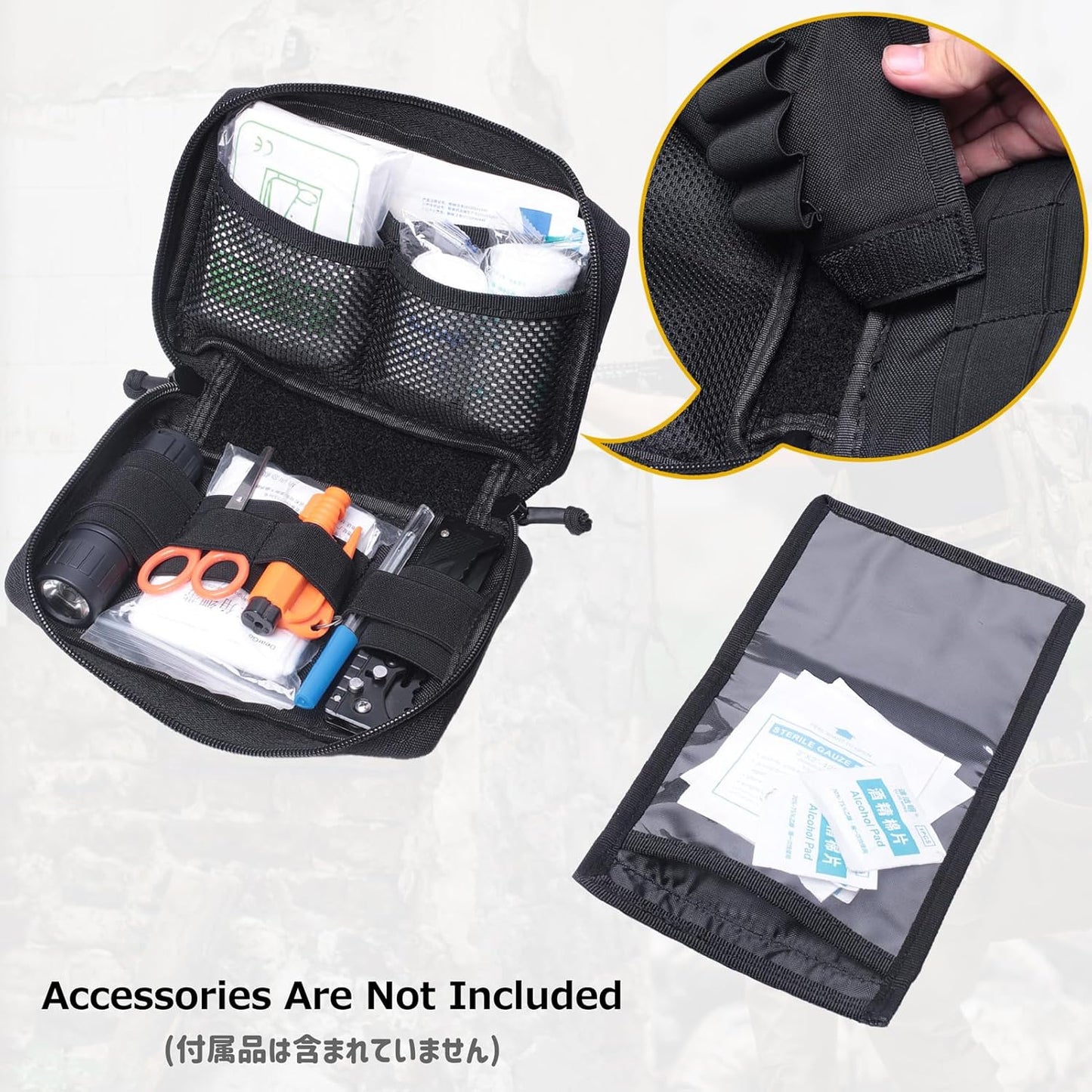 Azarxis Tactical Mini Belt Pouches, Multi-Purpose Small Battery Case Compact Utility EDC Card Slot Holder Waist Bags Military Molle Pack Sundries Storage Pack
