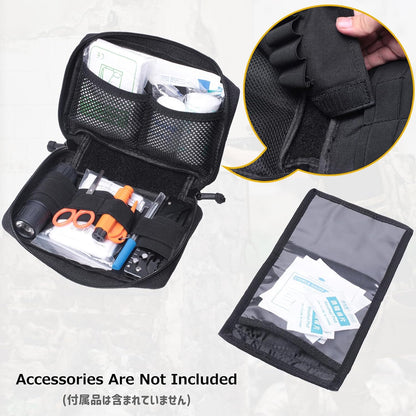 Azarxis Tactical Mini Belt Pouches, Multi-Purpose Small Battery Case Compact Utility EDC Card Slot Holder Waist Bags Military Molle Pack Sundries Storage Pack