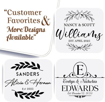 Tayfus Personalized Cutting Board, Custom Engraved Wood Charcuterie Board - Unique Gift Idea for Wedding, Engagement, Bridal Shower, Anniversary & Housewarming - For Couples, Parents & Family