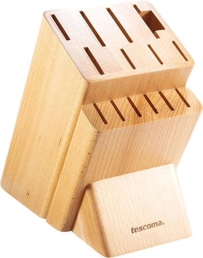 Tescoma Block NOBLESSE for 14 knives, poultry shears/sharpening steel