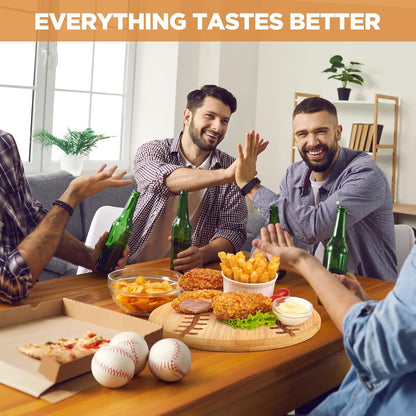 15 Pcs Wood Cutting Board with Handle 11 x 4.92 Inch Acacia Wooden Serving Kitchen Chopping Boards Wooden Serving Board with Hanging Hole for Vegetables Meat Pizza Cheese Fruit Bread