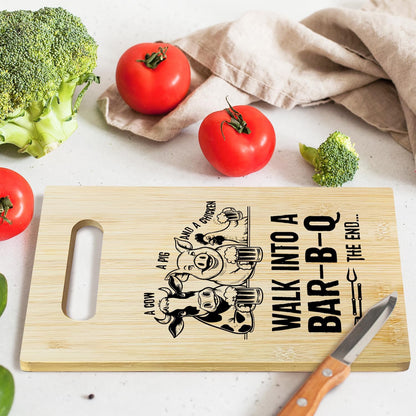Best Dad Ever Bamboo Cutting Board, Grilling Gift For Men, Funny Charcuterie Boards for Home Kitchen Decor, Father's Day Birthday Gifts for Dad from Daughter Son -047