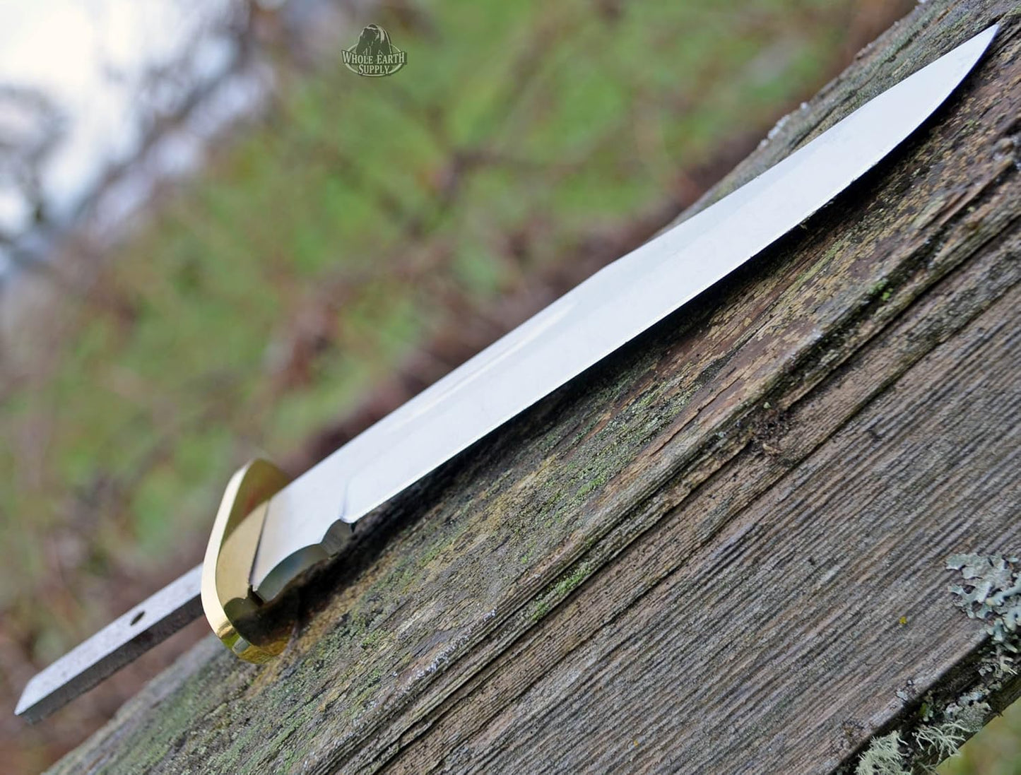 420 Stainless Steel Knife (420 Stainless Steel, Pair of 5.375 inch Bowie Blades)