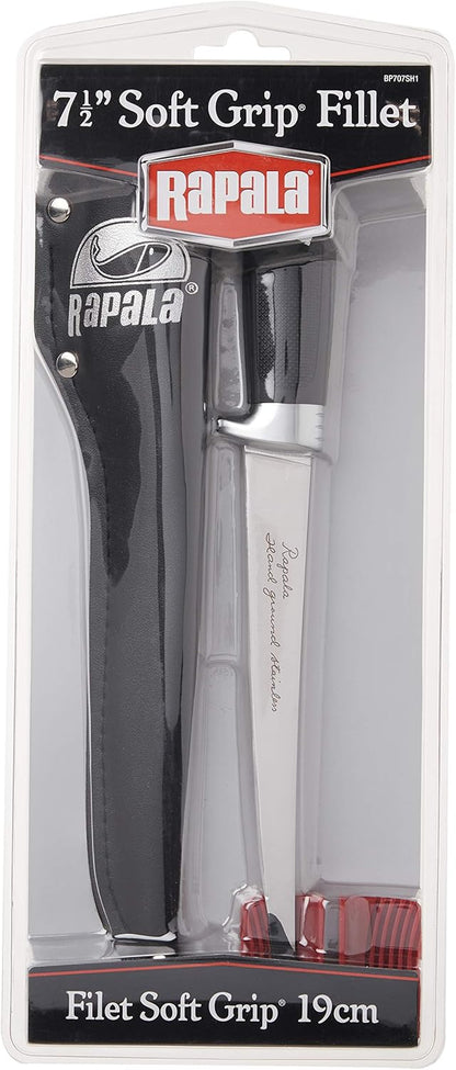 Rapala4 Soft Grip Fillet / Single Stage Sharpener / Sheath