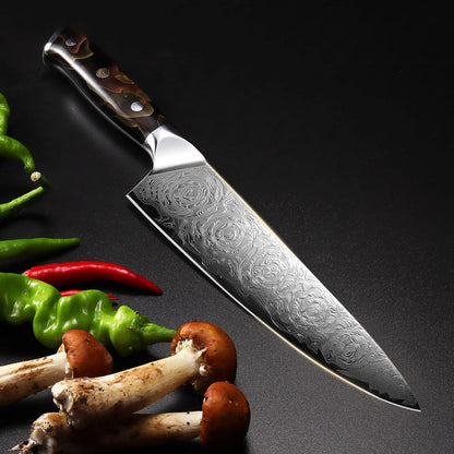 Kitchen Utility Knife,6 Inch Class Damascus Chef Knife,Japanese Petty Paring Knife