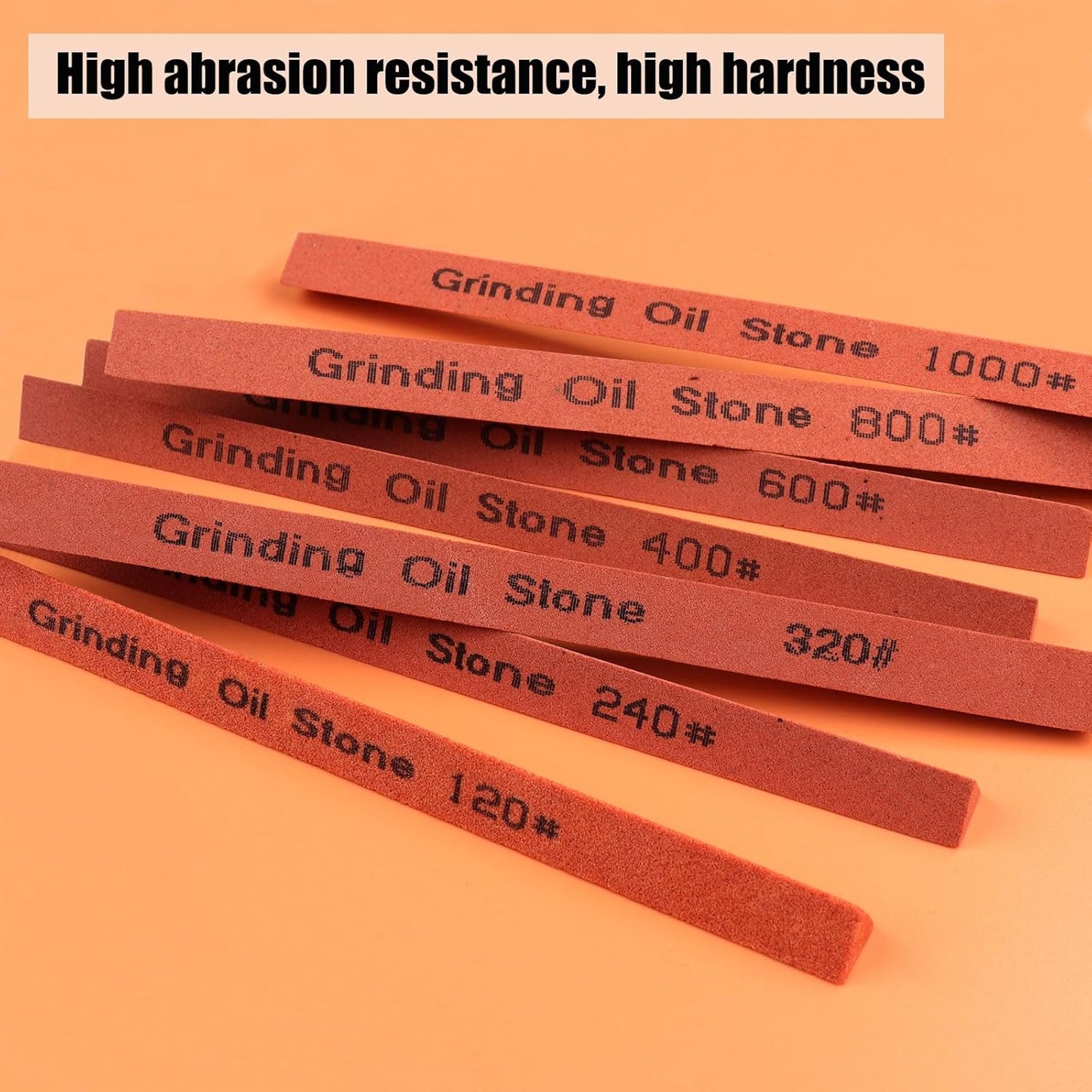 Sharpening Stone Set,16pcs Triangle Sanding Sticks Knife Whetstone Set White Corundum Oil Stone for Knife,Most Bladed&Moldel-120#,240#,320#, 400#,600#,800#,1000#,1200#