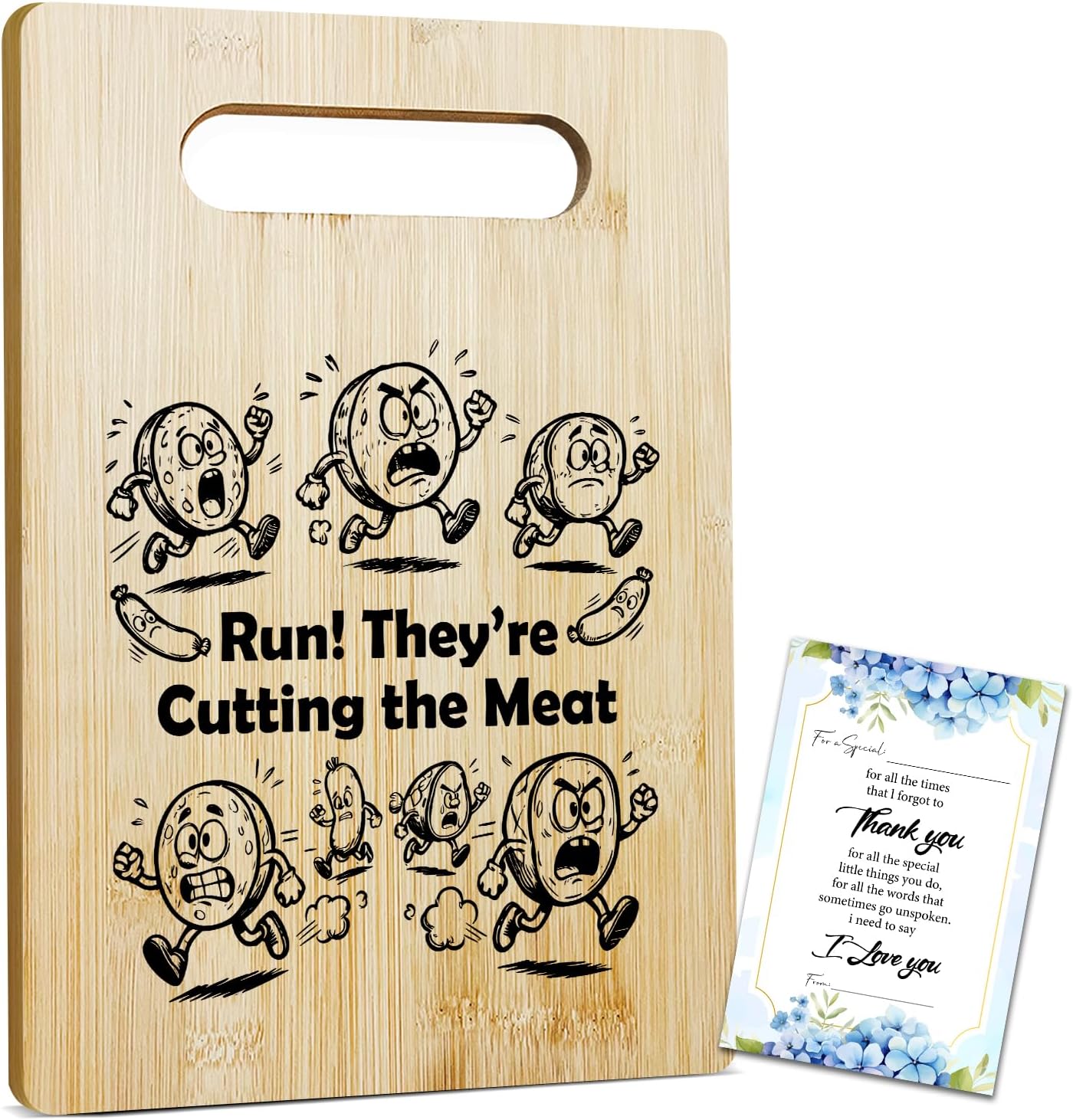 Best Dad Ever Bamboo Cutting Board, Grilling Gift For Men, Funny Charcuterie Boards for Home Kitchen Decor, Father's Day Birthday Gifts for Dad from Daughter Son -047