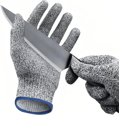 ANSI A9 Cut Resistant Gloves,Cut Resistant Work Gloves,Cut Proof Gloves Nitrile Coated For Metal Fabrication,Woodworking, Construction,Touch Screen,Large