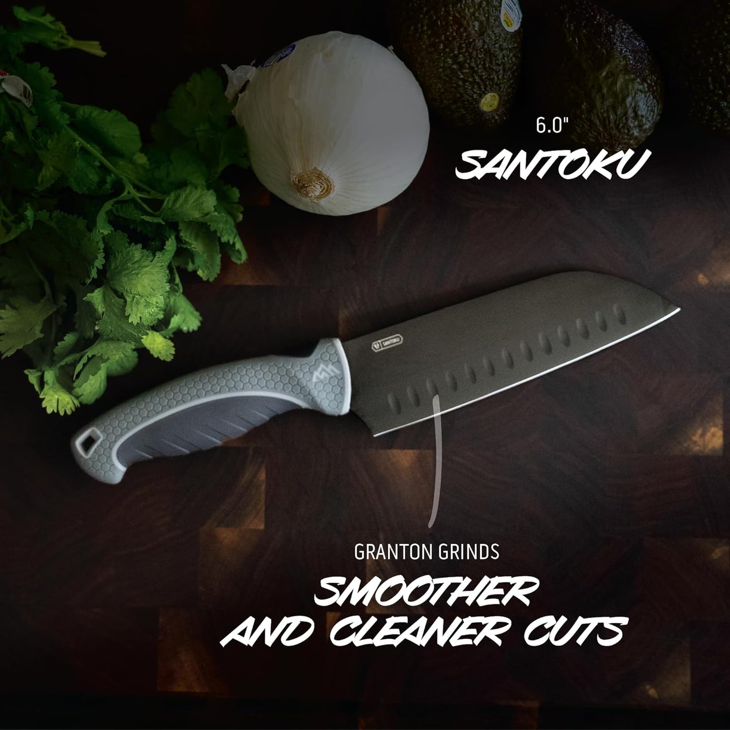 OUTDOOR EDGE ErgoMax Brisket Slicing Knife - Razor Sharp Blade, Premium Titanium-Coated Steel Blades, Ergonomic Handle, Multifunction Carving Knife for Meat Cutting