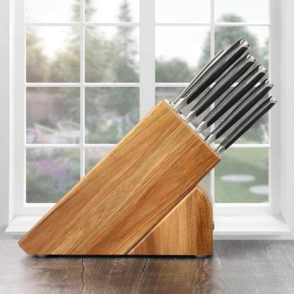 Wusthof Classic Ikon 10 Piece Knife Set with Acacia Block