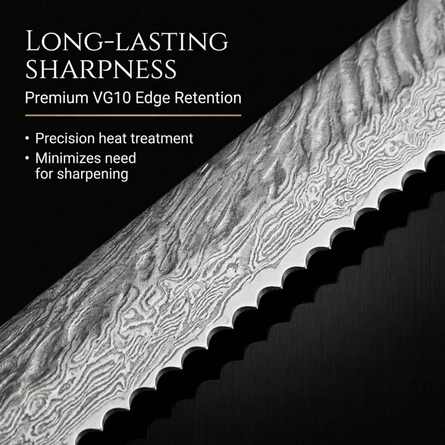 7” Nakiri Knife – Damascus Steel Kitchen Knife with 9Cr18MoV Core, Japanese Vegetable Chef Knife, Ultra Sharp Chopping Knife with Black Burl Wood Ergonomic Handle