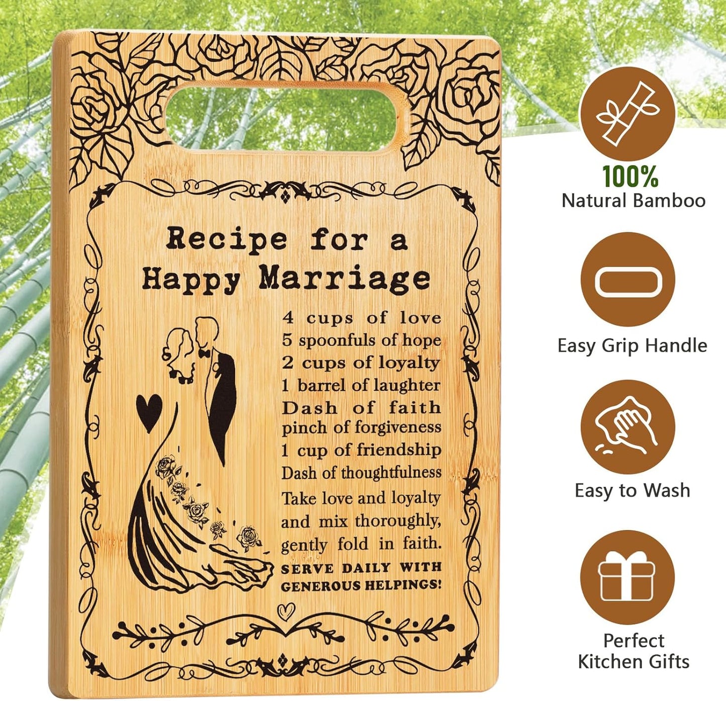 2026 Retirement Gifts for Woman,Cutting Board Set Retrement Gift for Women Nurse Teacher Coworker Leaving Going Away Farewell Gift for Retired Colleague Leader Friend, Recipe for a Great Retirement