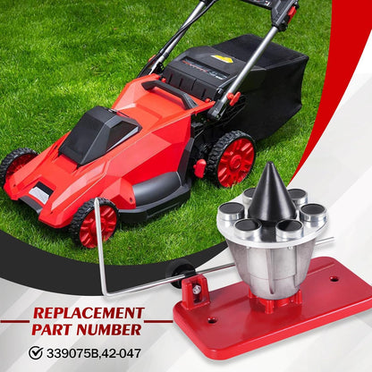New Upgrade Large Size Mower Blade Sharpener 15°-45° Adjustable Frame with Ball Bearing 25mm Enlarged Handle Lawn Mower Blade Sharpener for Straight and Standard Lawnmower Blades- Black
