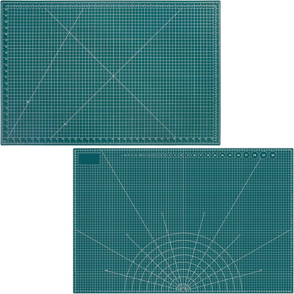 Foldable Self Healing Cutting Mat, 17" x 11", Rotary Cutting Mat for Sewing, Quilting, Scrapbooking, Craft Cutting Board for Hobby Use(A3)