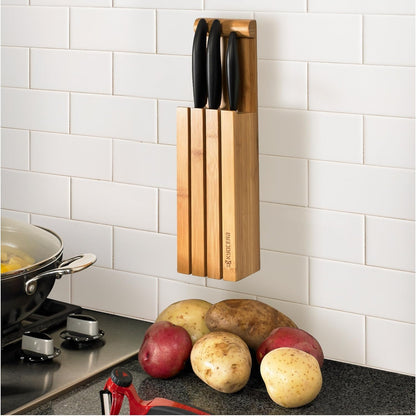 Kyocera KBLOCK3 Bamboo 3-Slot Knife Block