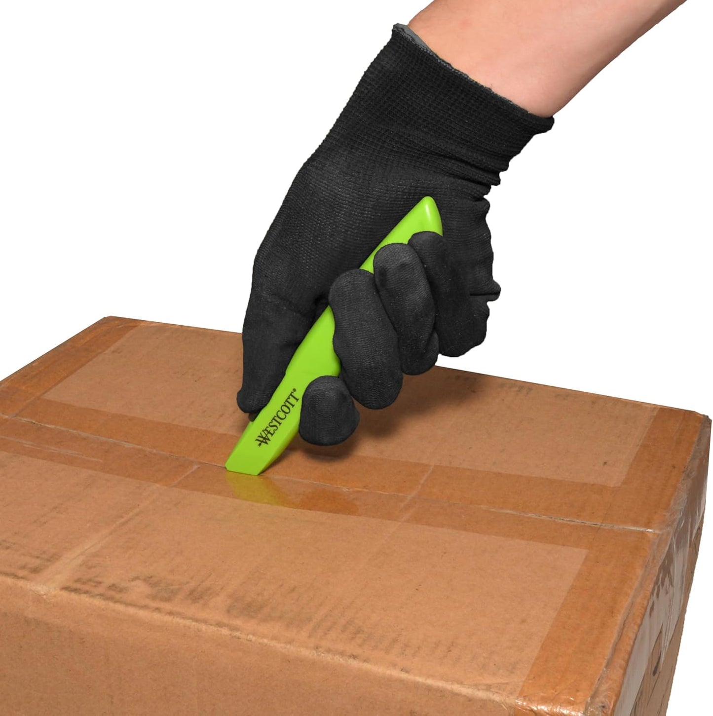 Westcott 17519 Full-Size Ceramic Blade Box Cutter, Retractable Utility Knife