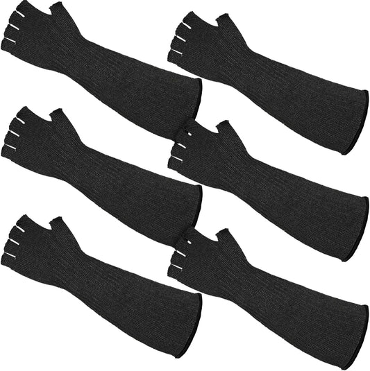 JenPen 3 Pairs Protective Arm Sleeves Arm Protectors for Thin Skin and Bruising Cut Resistant Sleeve Level 5 Burn Protection
