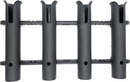 Wall Mounted Fishing Rod Holders Tubes Links Fishing Rod Holder Rack Rests (4-TUBE White-HiUmi-US)
