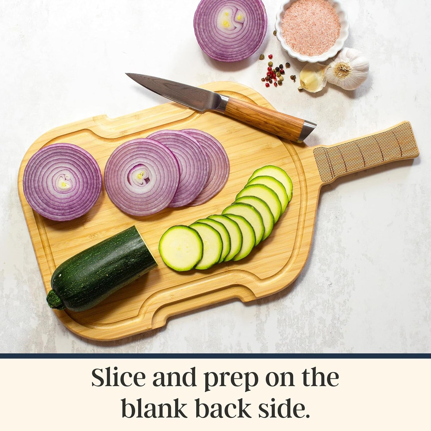 Totally Bamboo Flip, Serve & Store Charcuterie Board with Lid, Reversible Bamboo Cutting Board and Portable Cheese Tray with Compartments, Locking Travel Cover, 15.5 x 11.5 Inches