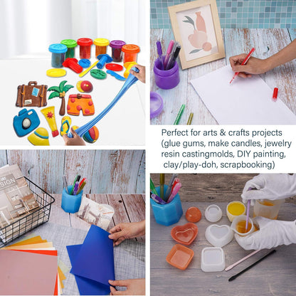 Gartful Extra Large Transparent Silicone Mat, Countertop Protector, 25.2 x 17.7 inches Silicone Sheet for Crafts Resin Jewelry Casting Mat Pad Nonstick Table Placemat