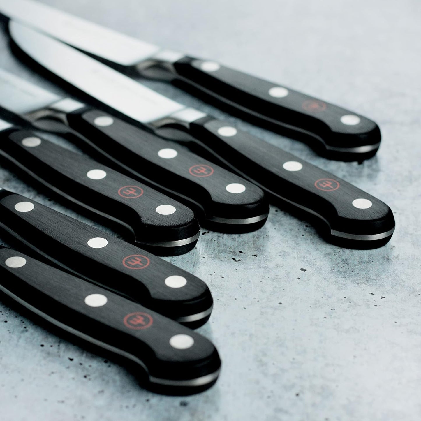 Wusthof Classic Steak Knife Set with Wood Case (6 Piece)