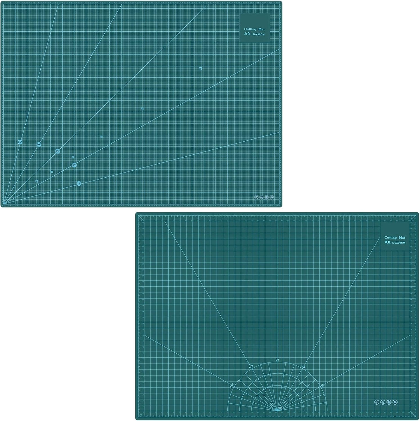 Foldable Self Healing Cutting Mat, 17" x 11", Rotary Cutting Mat for Sewing, Quilting, Scrapbooking, Craft Cutting Board for Hobby Use(A3)