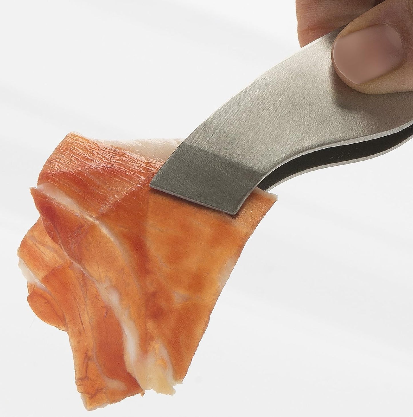 Non-Slip Ham Tongs - Anti-Skid Ham Tweezers Jamonprive - Perfect for Thin Slices of Serrano Ham, Ibérico Ham and Italian Prosciutto (Ham Tongs)