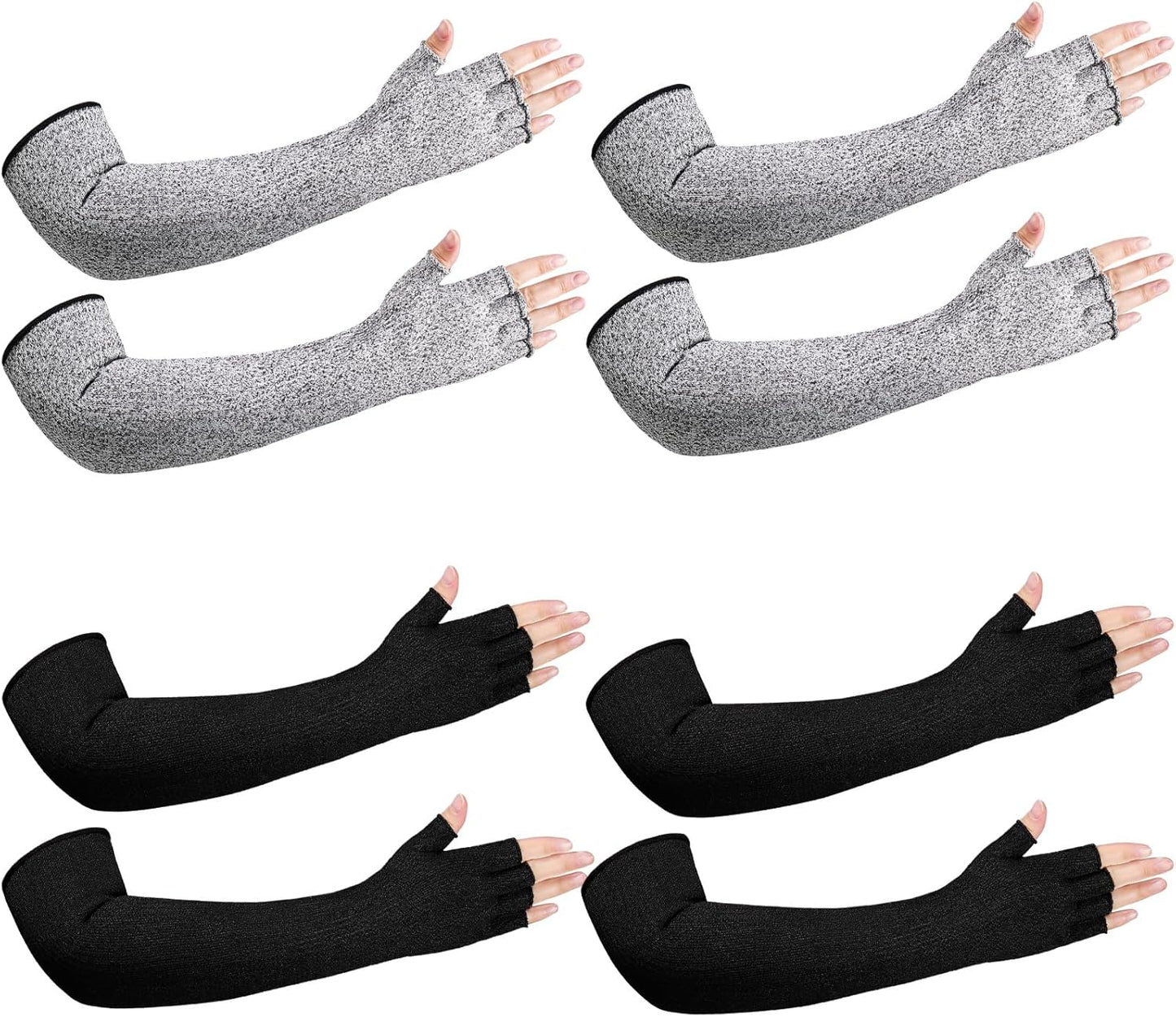 Sintege Anti Cut Protective Sleeves Arm Sleeves Safety Cut Resistant Gloves