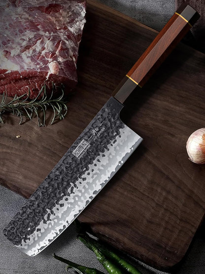HOSHANHO 3 Pieces Knife Set, Professional High Carbon Steel Kitchen Knives Set, Ultra Sharp Japanese Chef Knife Set with Ergonomic Handle & Gift Box