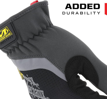 Mechanix Wear: FastFit Work Glove with Elastic Cuff for Secure Fit, Performance Gloves for Multi-purpose Use